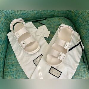 Gucci rubber sandals